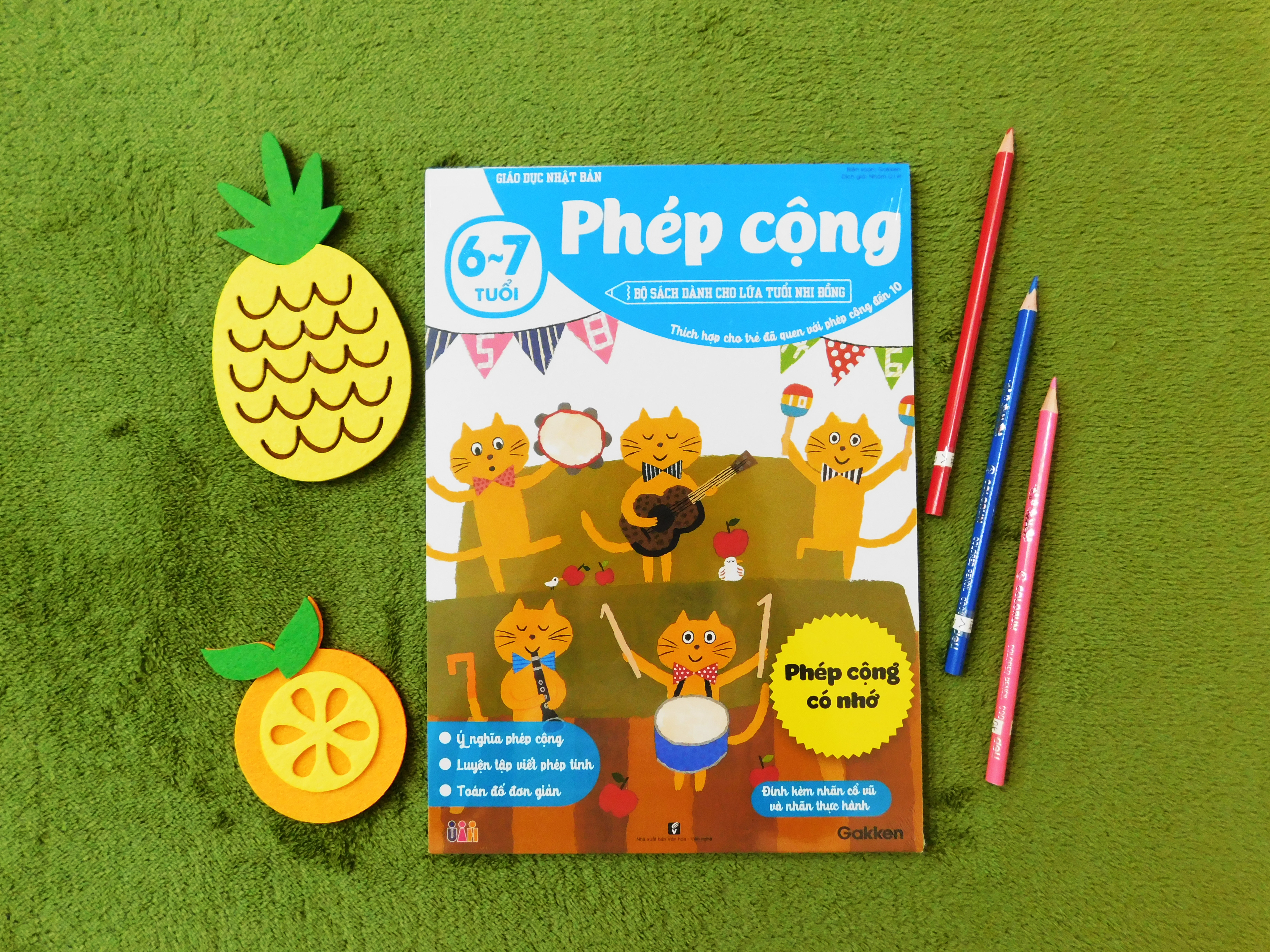 SÁCH THIẾU NHI CHO TRẺ 6-7 TUỔI_TOÁN HỌC_Phép cộng