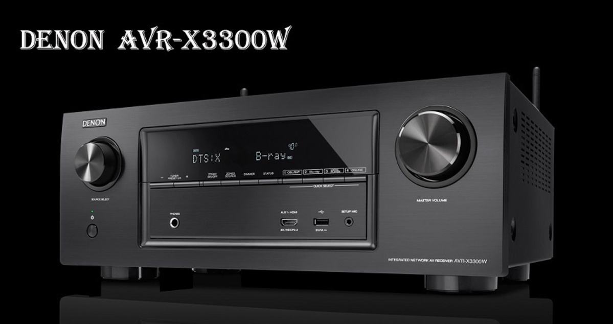 Ampli Cao Cấp Denon AVR-X3300W HÀNG CHÍNH HÃNG NEW 100%