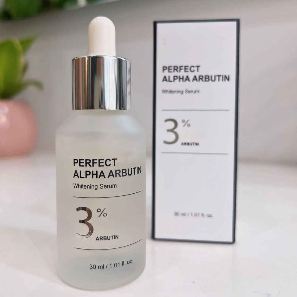 Tinh chất trắng da Perfect Alpha Arbutin 3% JJ Pure chính hãng Hàn Quốc, chai 30ml