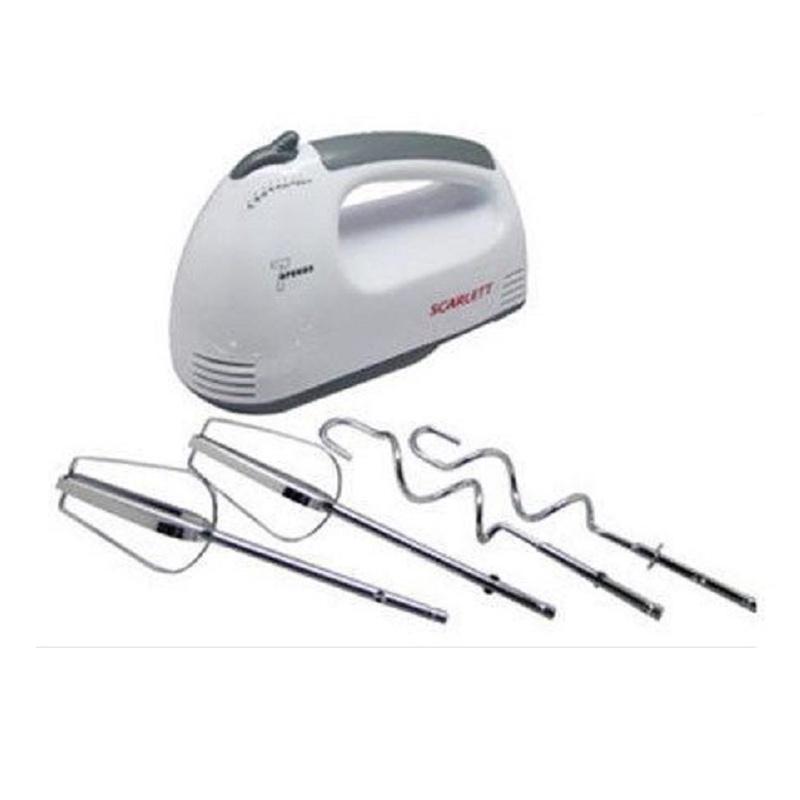 Máy Đánh Trứng Đánh Kem Mini Cầm Tay Cao Cấp SCARLETT Với 7 Tốc Độ Cực Mạnh Và Hoạt Động Êm Ái
