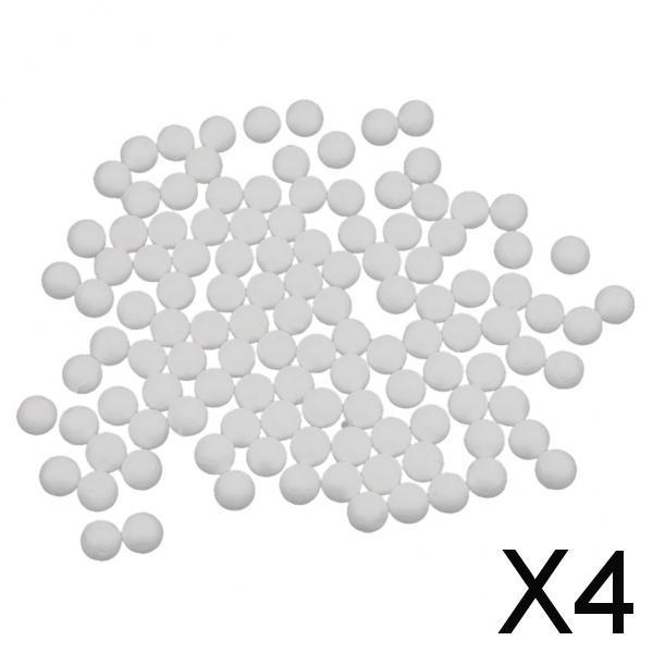 4x100pcs White Modelling Craft Polystyrene Foam Balls 15mm