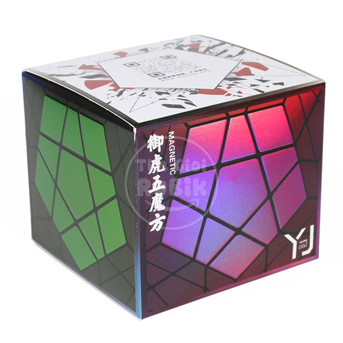 Rubik Megaminx YJ YuHu V2 M Có Nam Châm | The Gioi Rubik