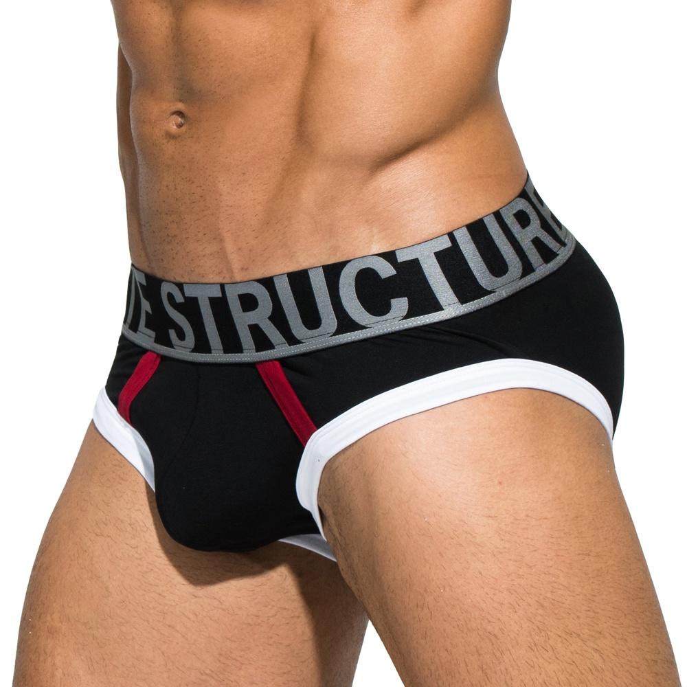 Quần lót nam Private Structure Underwear Mini Brief BATMU1915 Black BK