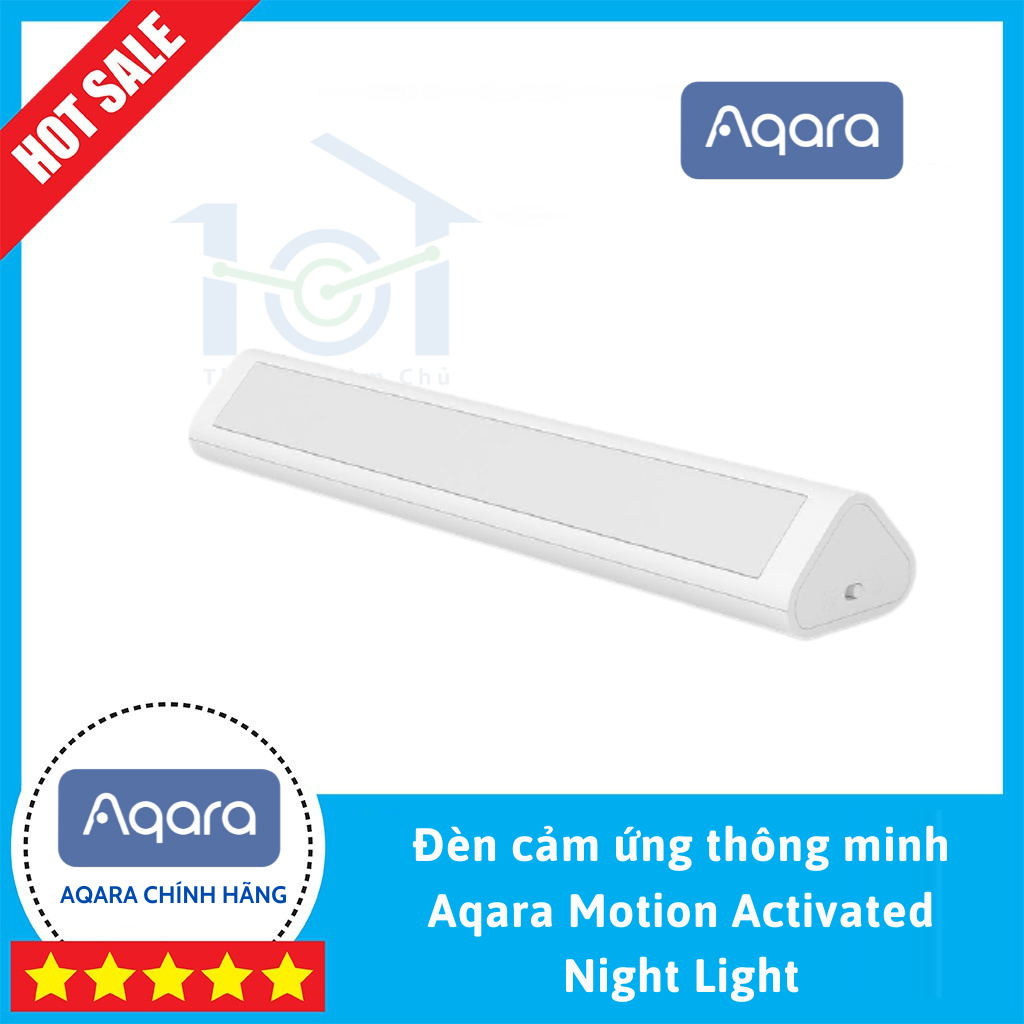 Đèn cảm ứng thông minh Aqara ánh sáng vàng, dùng pin, điều chỉnh 2 độ sáng - Aqara Motion Activated Night Light