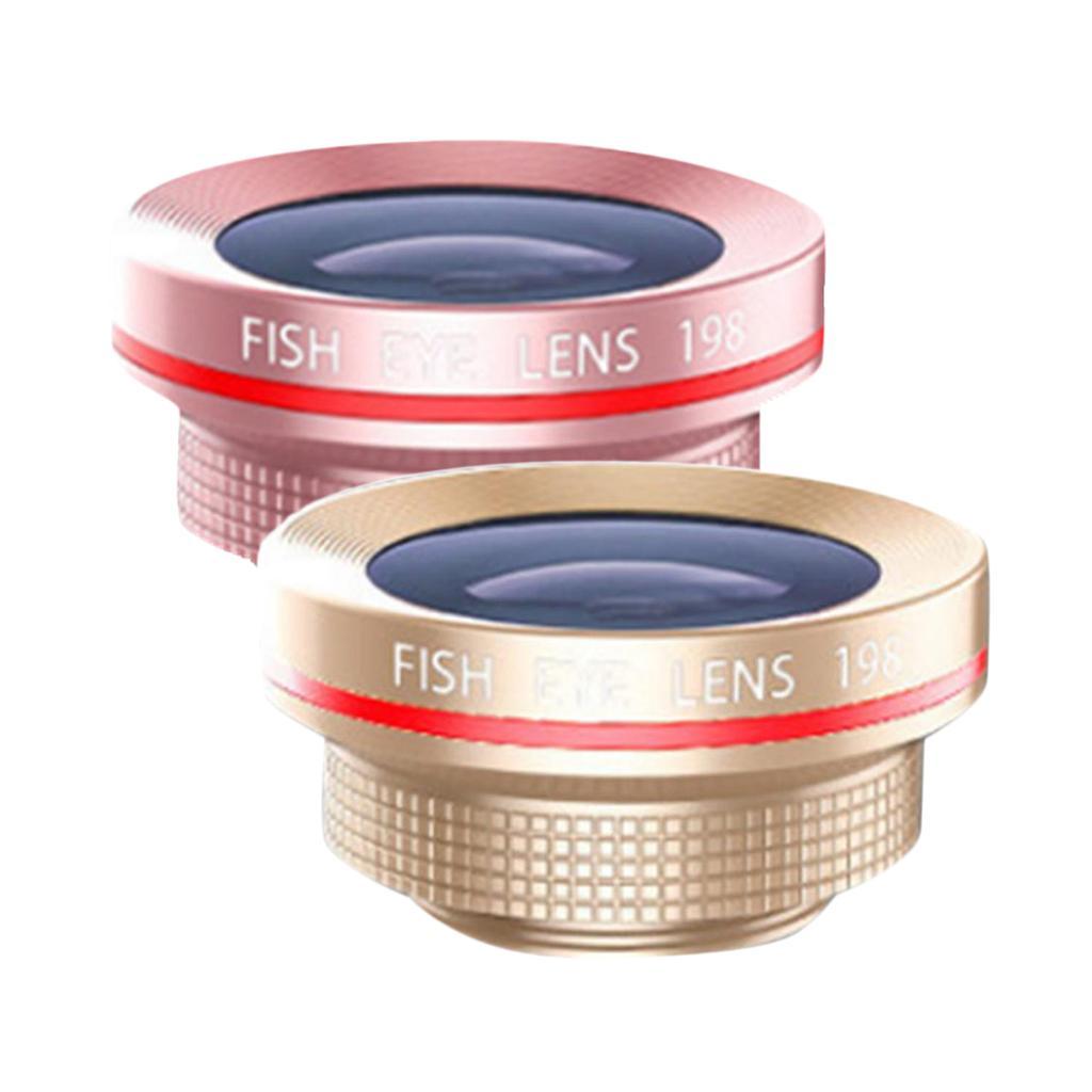 Super 198 ° Fisheye Lens Wide Angle Lens Cell Phone Camera Lens For Smartphones \u0026 Tablet And Other