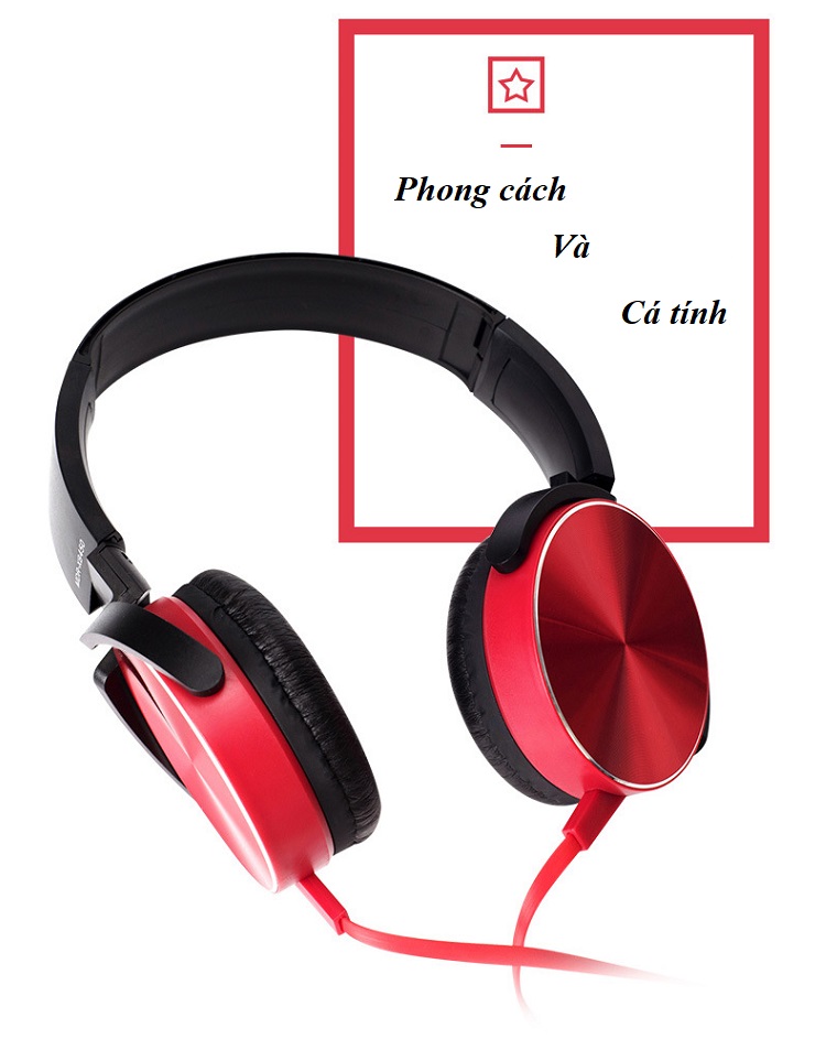 Tai Nghe Headphone Có Micro X450 Dây Jack Cắm 3.5 Dùng Được Cho Điện Thoại Và Máy Tính