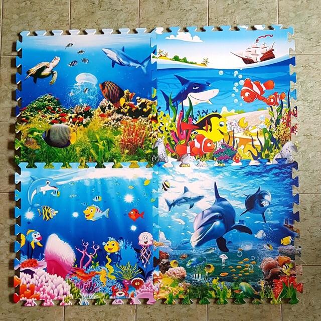 Thảm xốp hoạt hình 60x60cm