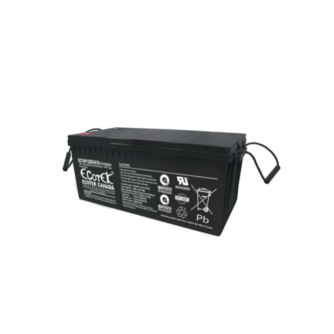 Ắc quy ECOTEK, ECT-UP12200VA18,12V200AH - Dùng cho Bộ Lưu Điện - Hàng Chính Hãng