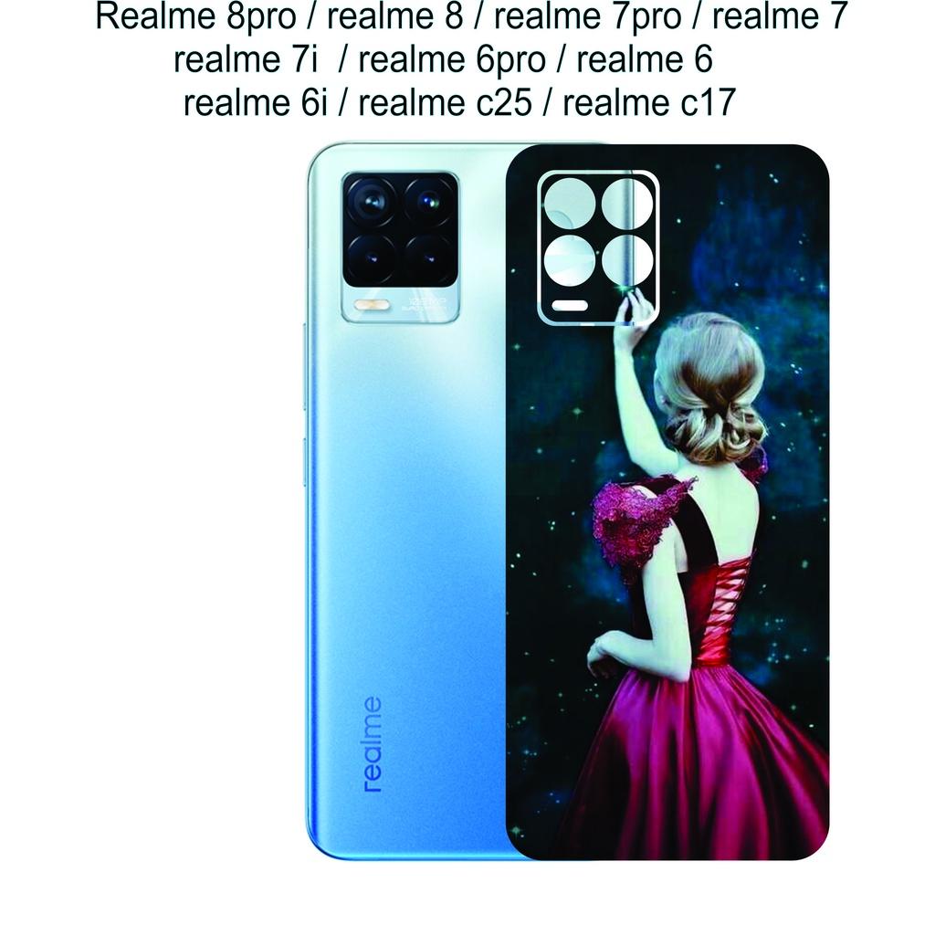Miếng Dán Skin mặt lưng dành cho Realme 8pro / realme 8 / realme 7pro / realme 7 / realme 7i / realme 6pro / realme 6............