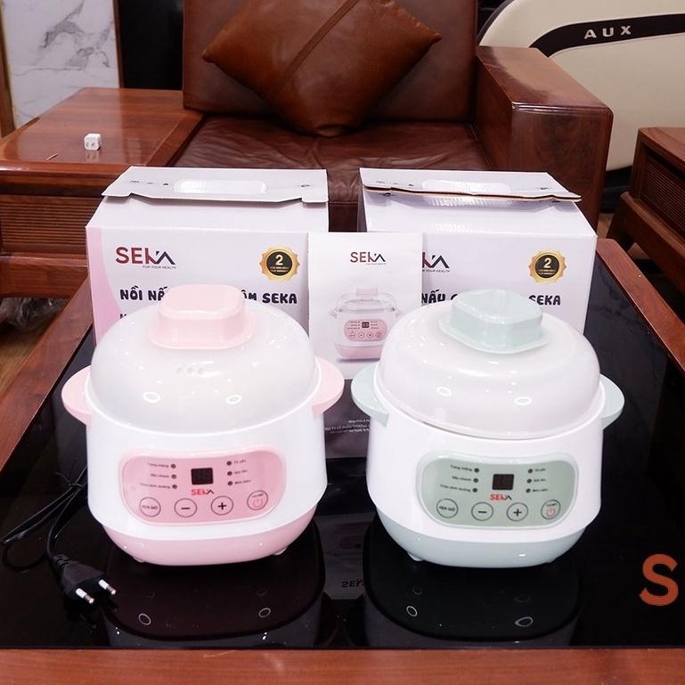 Nồi Nấu Cháo Chậm, Nấu Yến Cách Thuỷ SEKA Chính Hãng