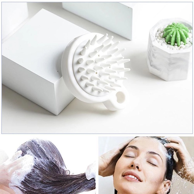 Lược Gội Đầu Xuất Nhật - Massage Đầu Giảm Stress