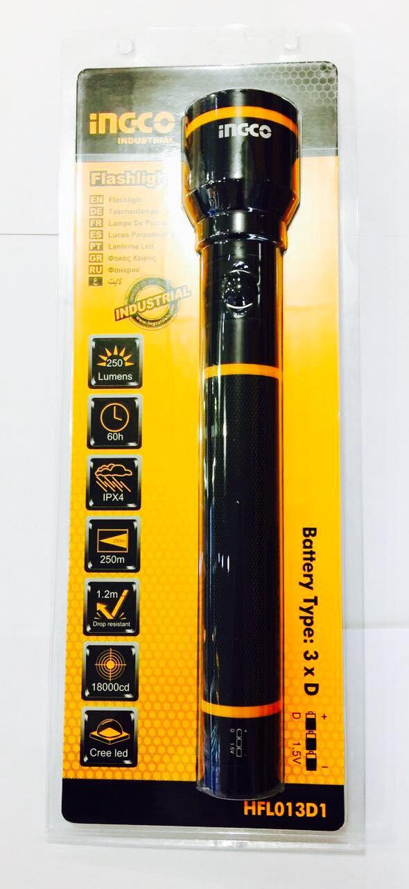 ĐÈN PIN 250 lumens INGCO HFL013D1 - HÀNG CHÍNH HÃNG