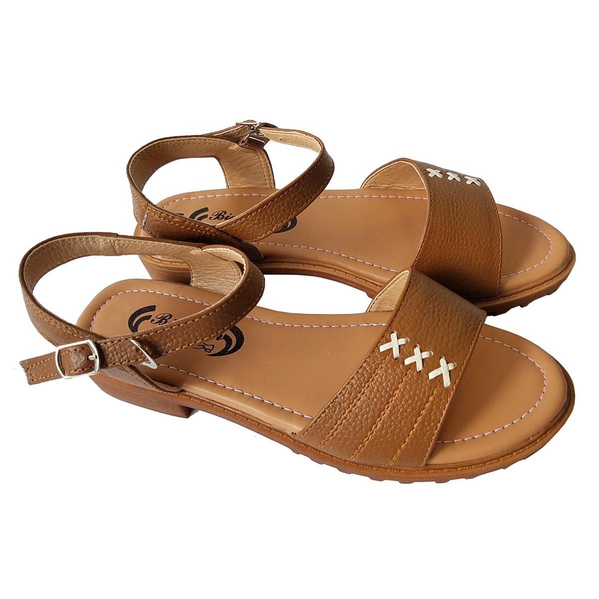 Giày Sandal Nữ BIGGBEN Da Bò Thật SDN54