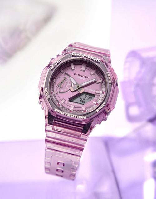 Đồng Hồ Nữ Dây Nhựa Casio G-Shock GMA-S2100SK-4ADR | GMA-S2100SK-4A