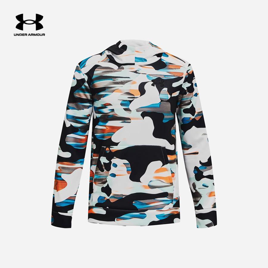 Áo trùm đầu thể thao bé trai Under Armour Armour Fleece Printed Hd - 1373547-559