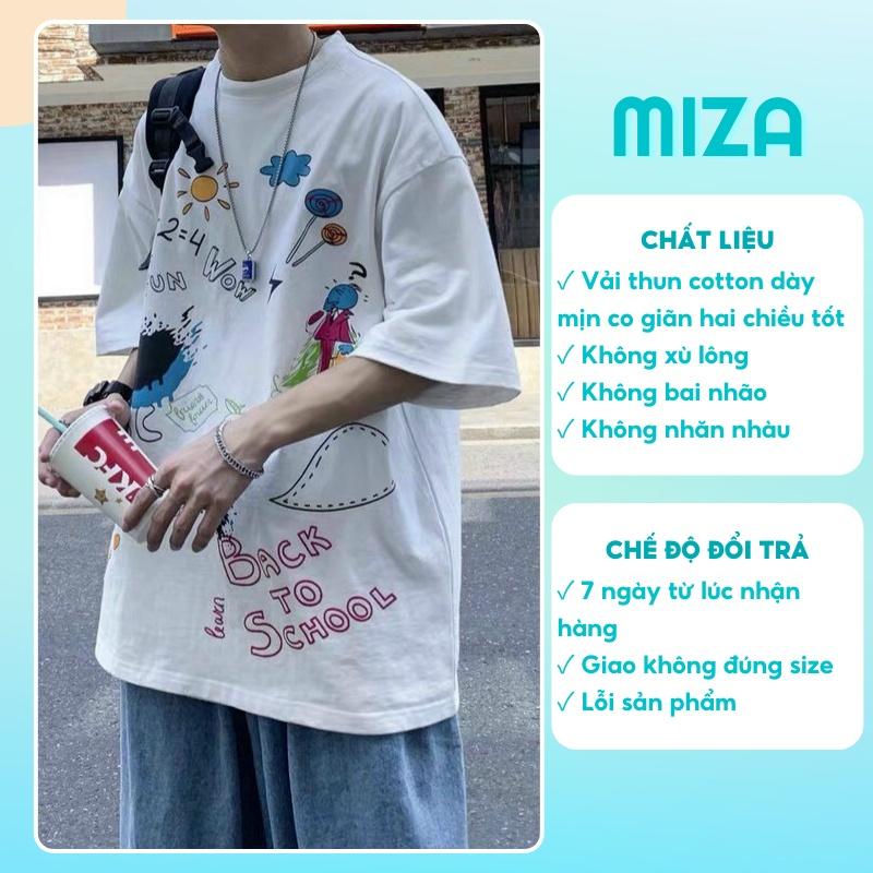 Áo phông nam nữ unisex basic tee form rộng cổ tròn cotton oversize trắng đen ulzzang giá rẻ in cool ngầu BTS