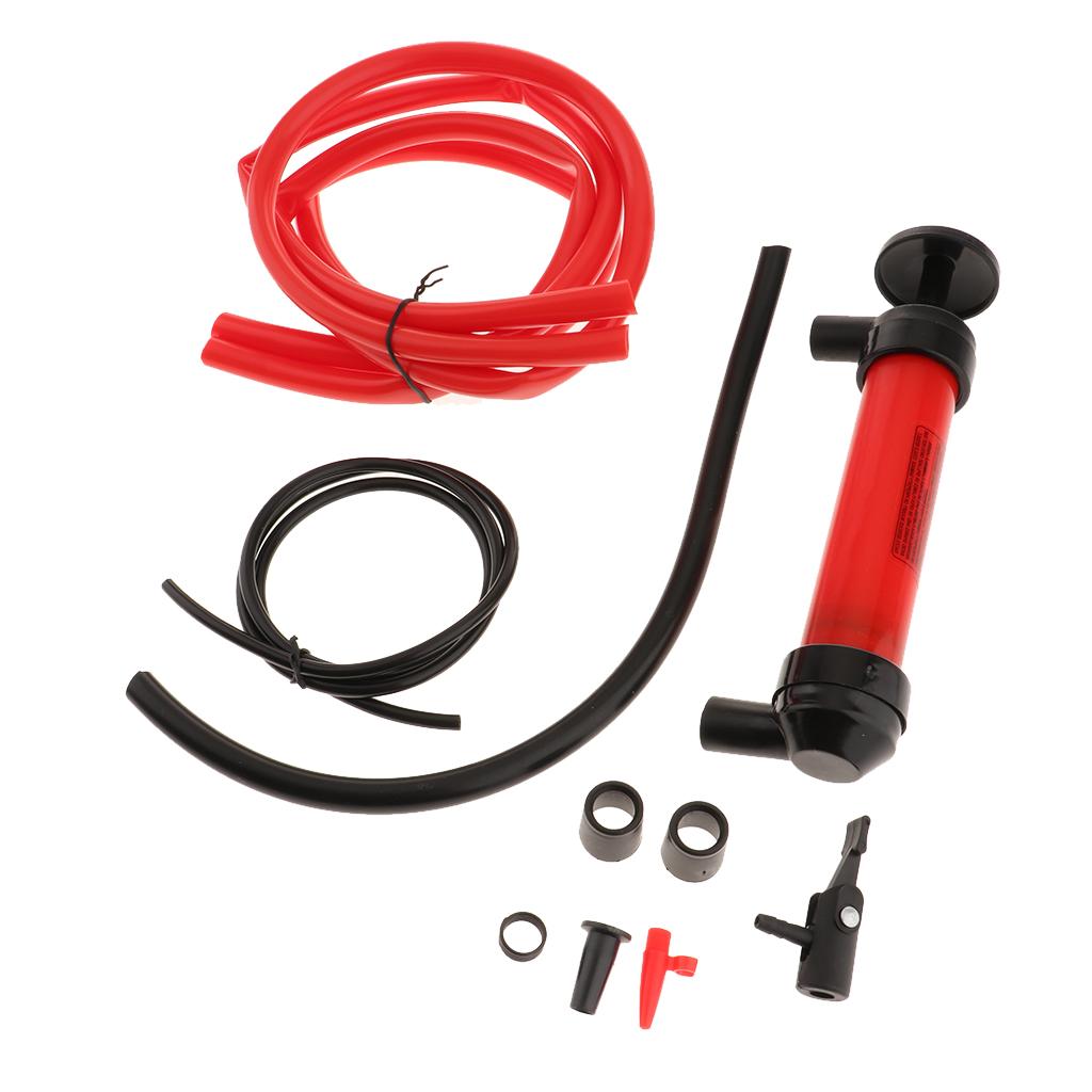 Multi-Purpose Siphon Transfer Pump Kit, Extractor Suction Tool for Liquids