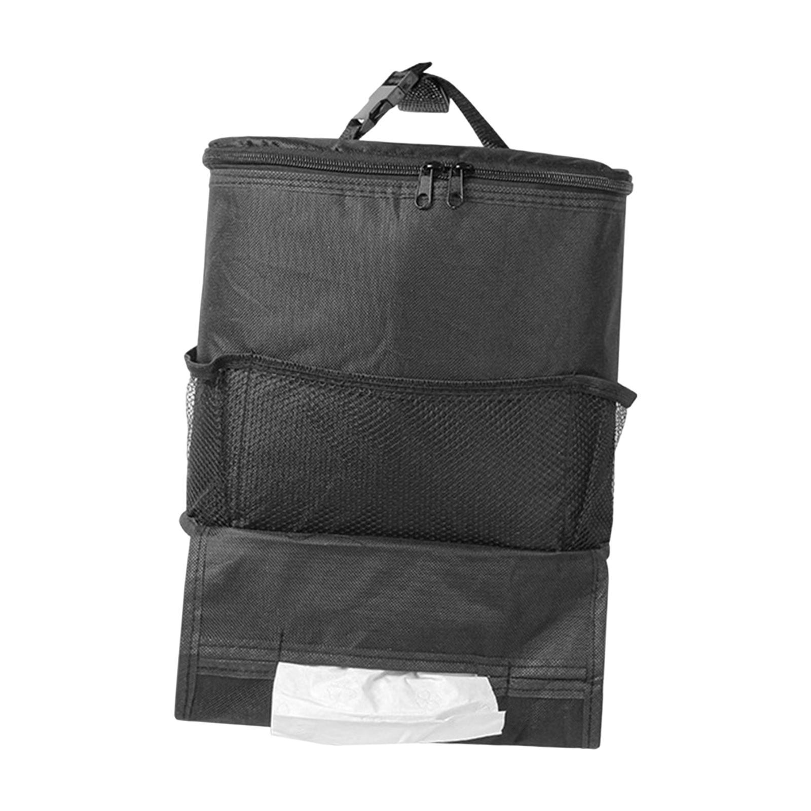 Car Seat Back Organizer Bottle Holders Hanging Travel Storage Bag Insulated Bag