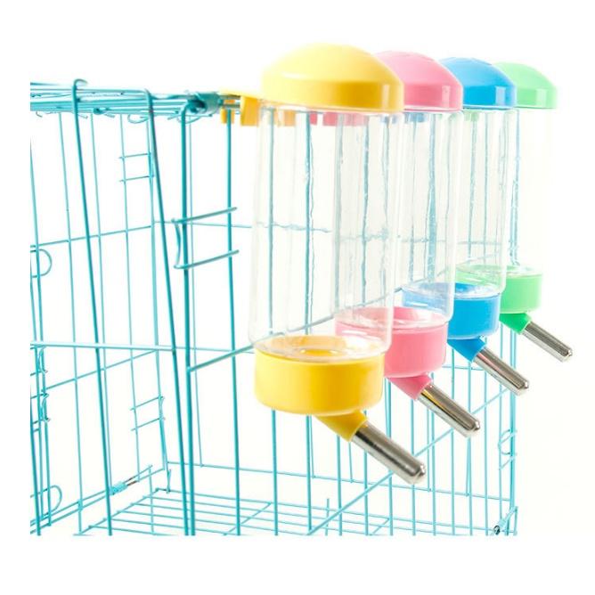Bình nước tự động gắn chuồng cho chó mèo 500ml