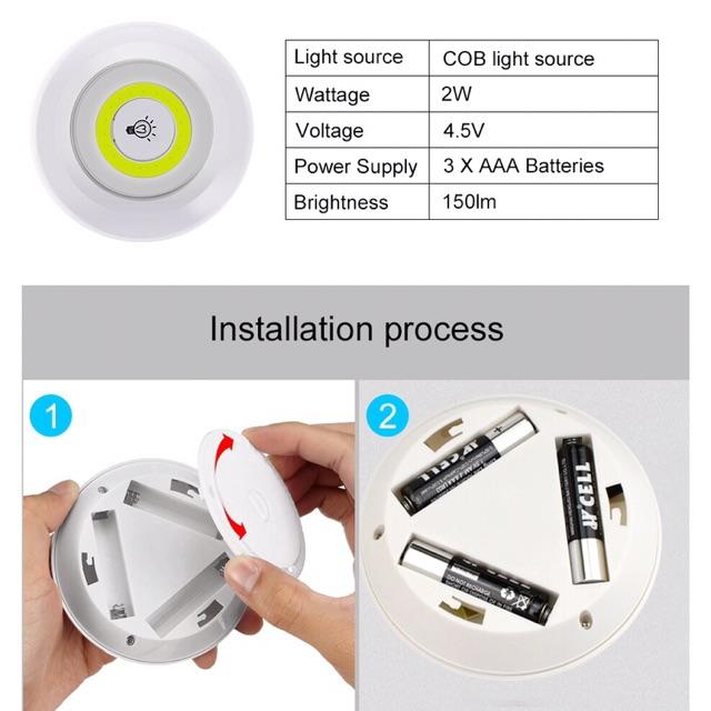 Đèn Led 3 Bóng Có Điều Khiển Tiện Ích