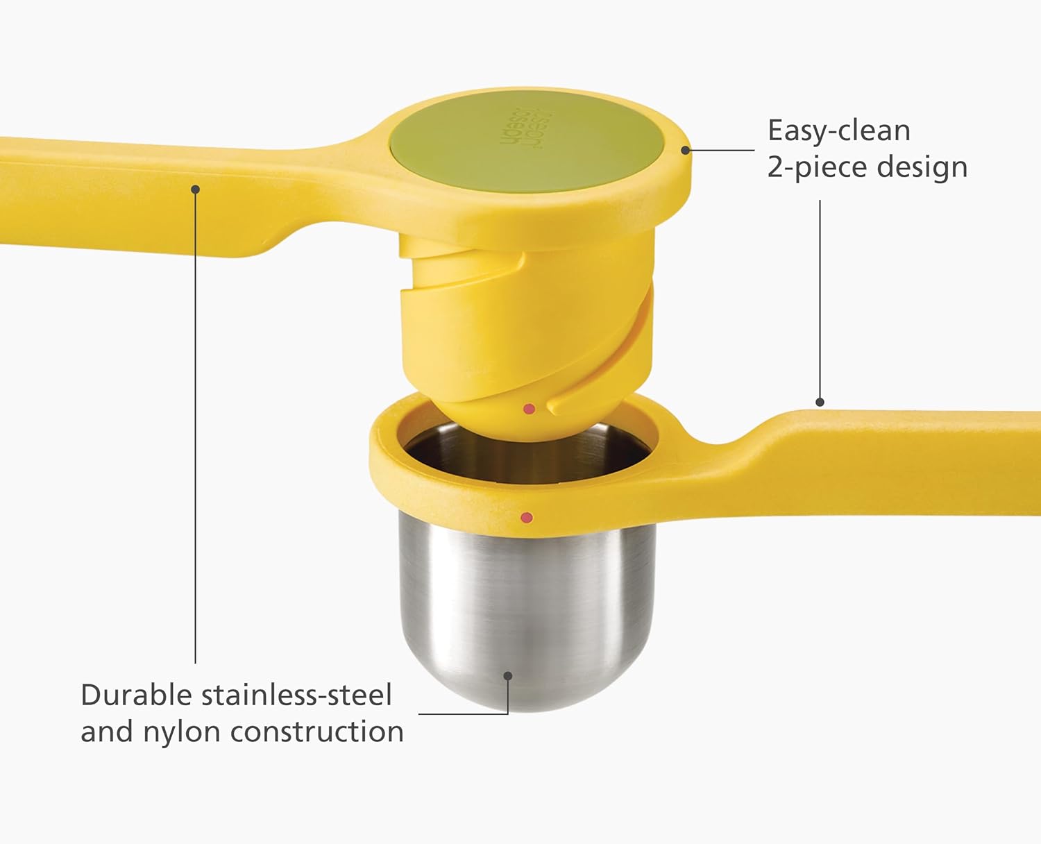 Dụng cụ vắt ép chanh Joseph Joseph 20101 Helix màu vàng hàng chính hãng