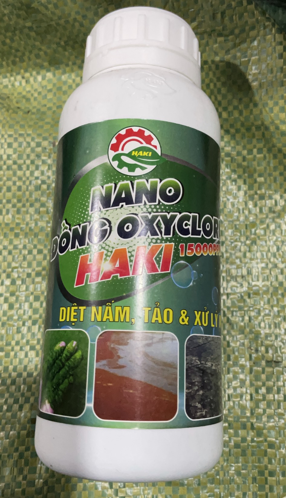 Chế phẩm Nano Đồng Oxyclorua Diệt nấm Rêu Tảo lọ 500ml