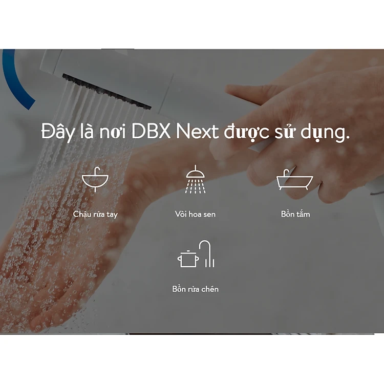 Máy nước nóng tức thì E-comfort DBX Next - Hàng chính hãng