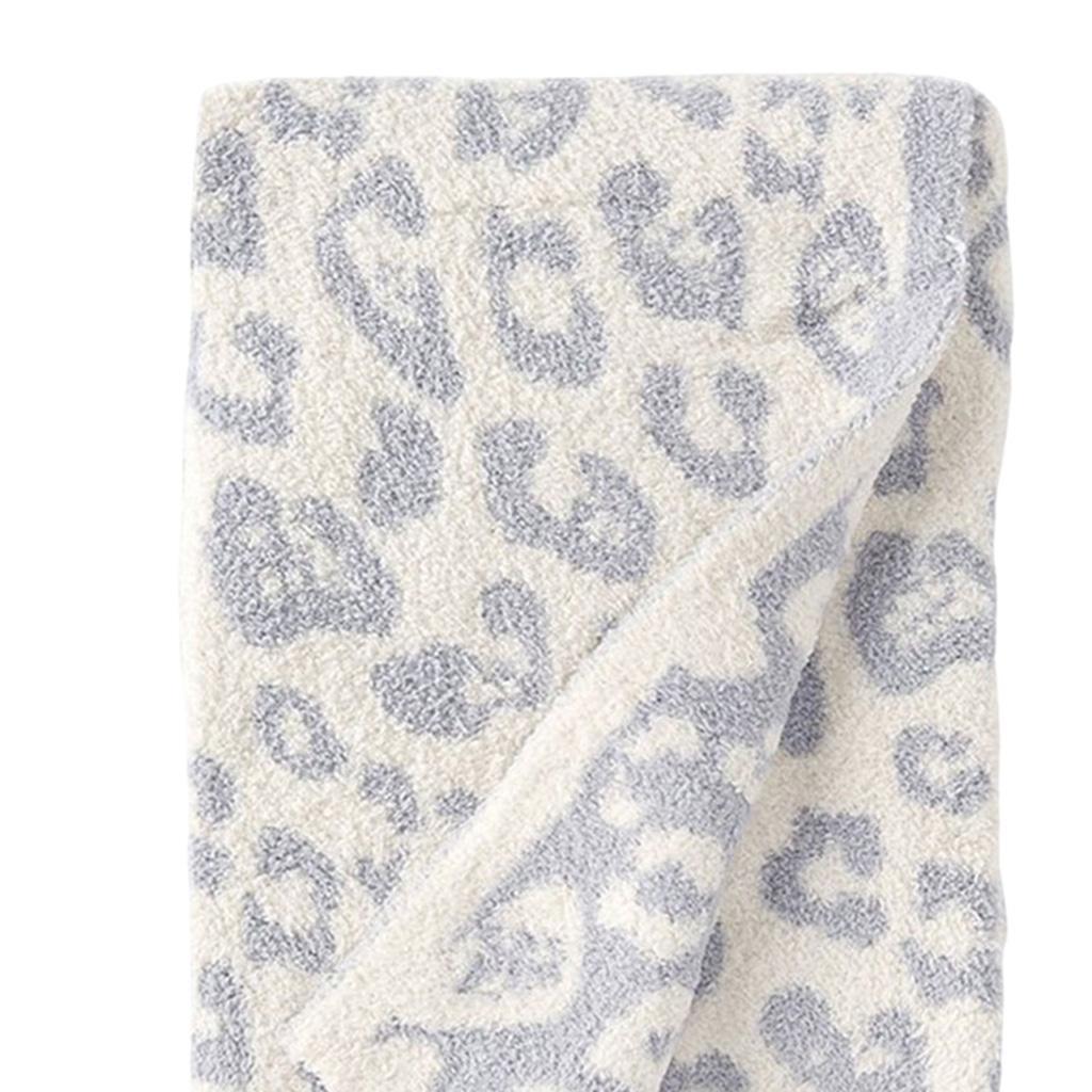 Super Soft Throw Blanket High-Grade Flannel Fleece white 30x35in