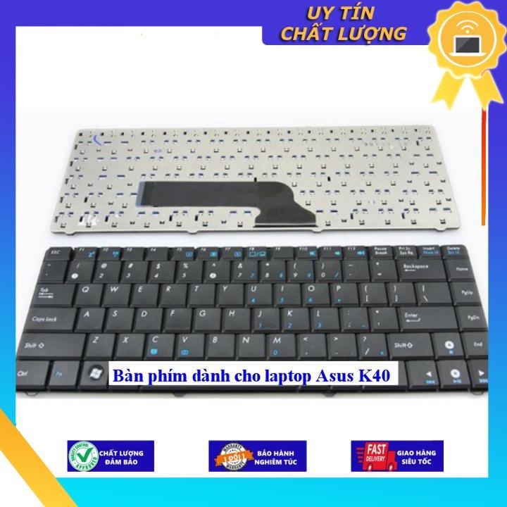 Bàn phím dùng cho laptop Asus K40 - Hàng Nhập Khẩu