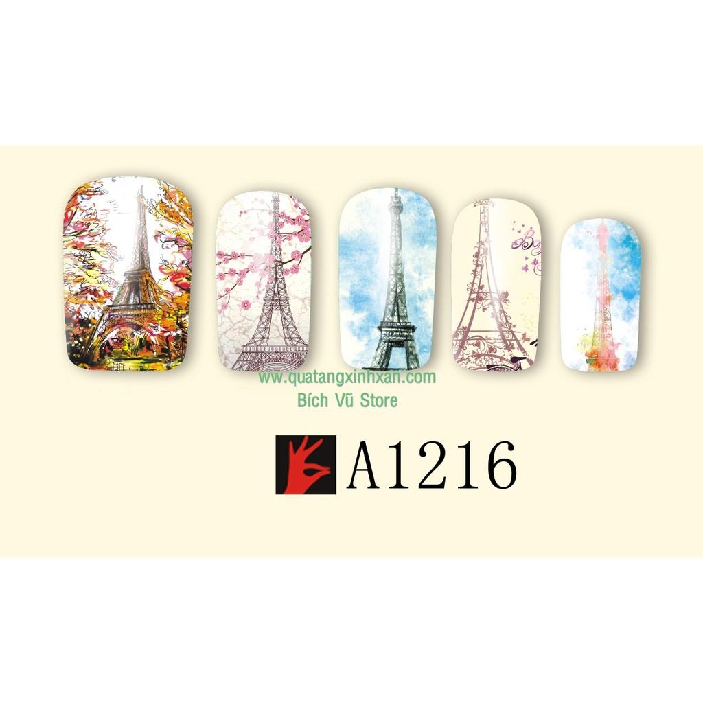 Decal nước dán móng mã A