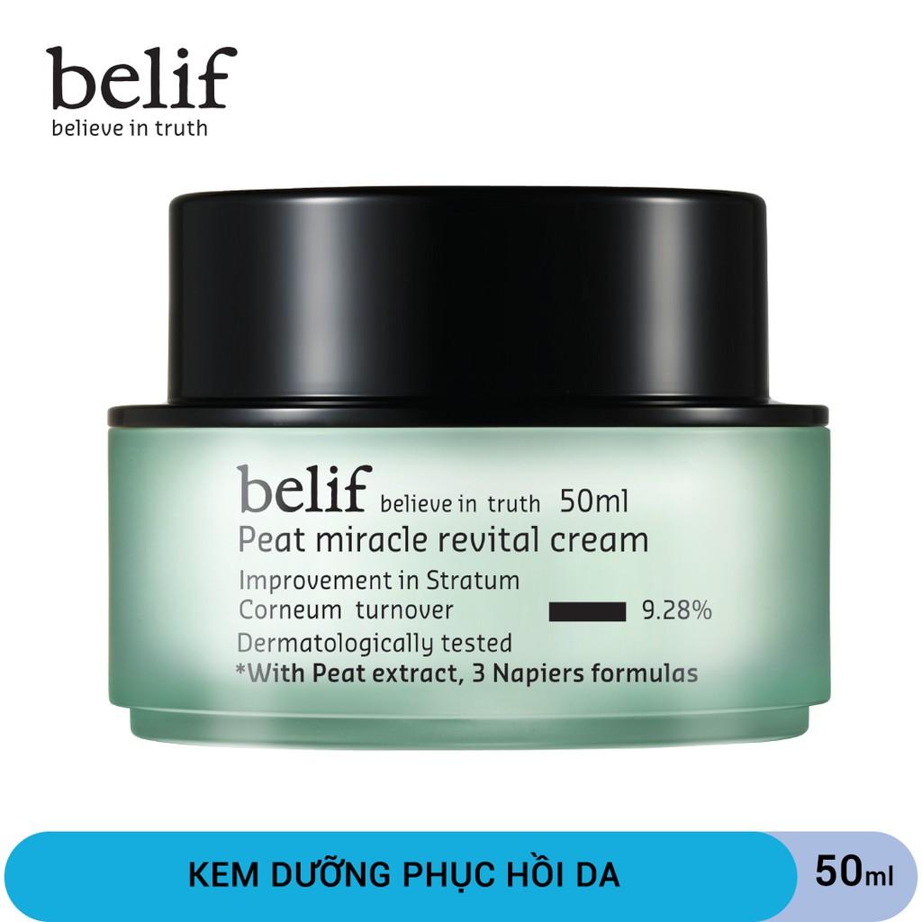Kem Dưỡng Belif Peat Miracle Revital Cream 50ml