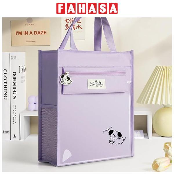 Túi Vải Học Thêm - 8010 - Màu Tím