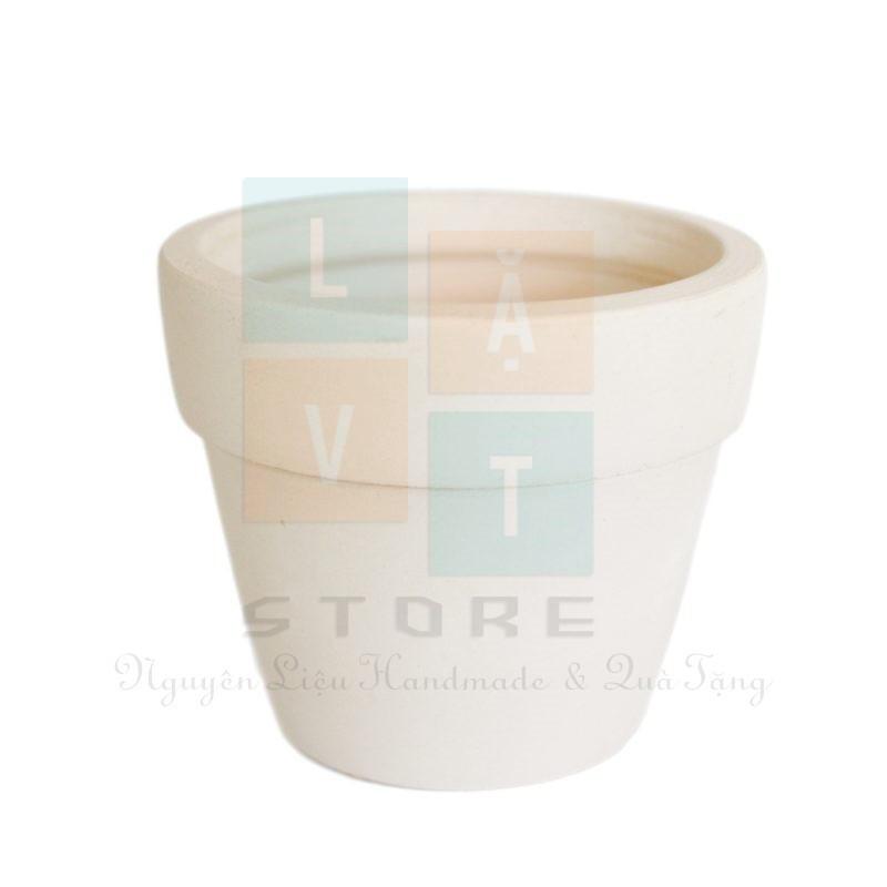 Chậu đất sét Nung Mini Size để làm đồ handmade, trồng sen đá.