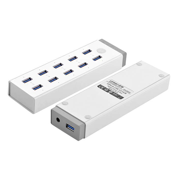 Hub USB Ugreen 20297 10 Cổng USB 3.0 BC1.2 - Hành Chính Hãng