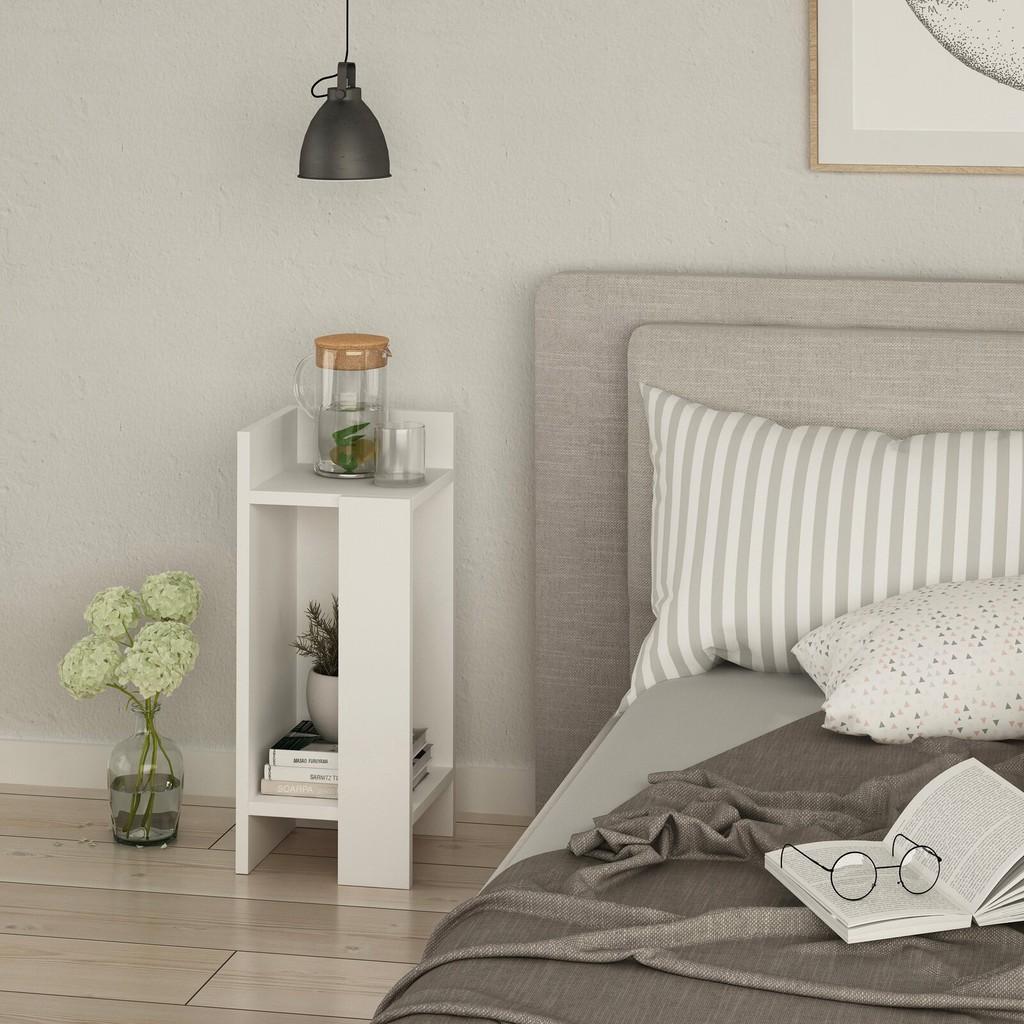 Tủ Đầu Giường SOVACO.NIK / R25x D25 x C60cm / Phong Cách Tối Giản / Có Kèm Giấy Hướng Dẫn Lắp Ráp