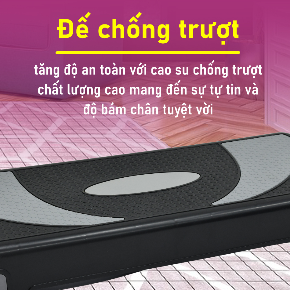 BG Bục dậm nhảy tập aerobic step size 78cm giảm cân toàn thân hiệu quả mới 2020 (hàng nhập khẩu)