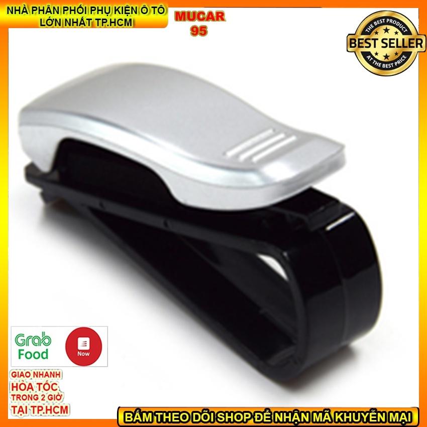 Kẹp giữ mắt kính trên xe hơi, trên tấm chắn nắng ô tô tiện lợi, thời trang