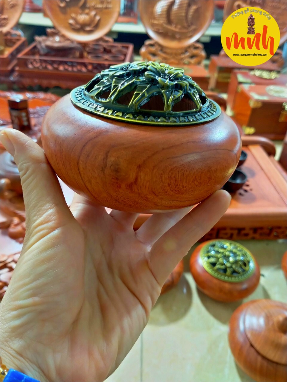 Lư Hương, Lư Xông Trầm Mini Kiểu Dáng Cổ Điển