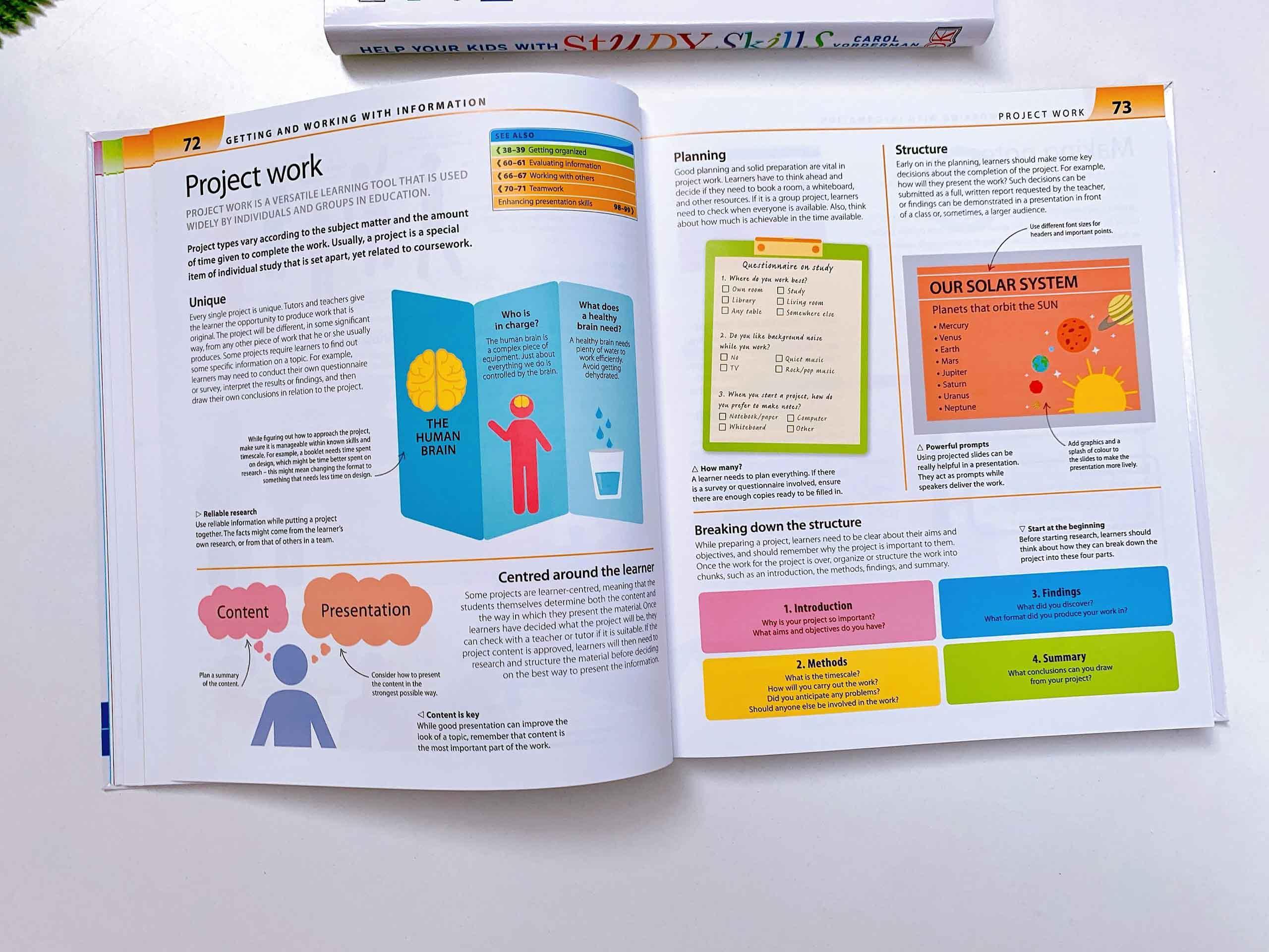 Help Your Kids with Study Skills: A Unique Step-by-Step Visual Guide