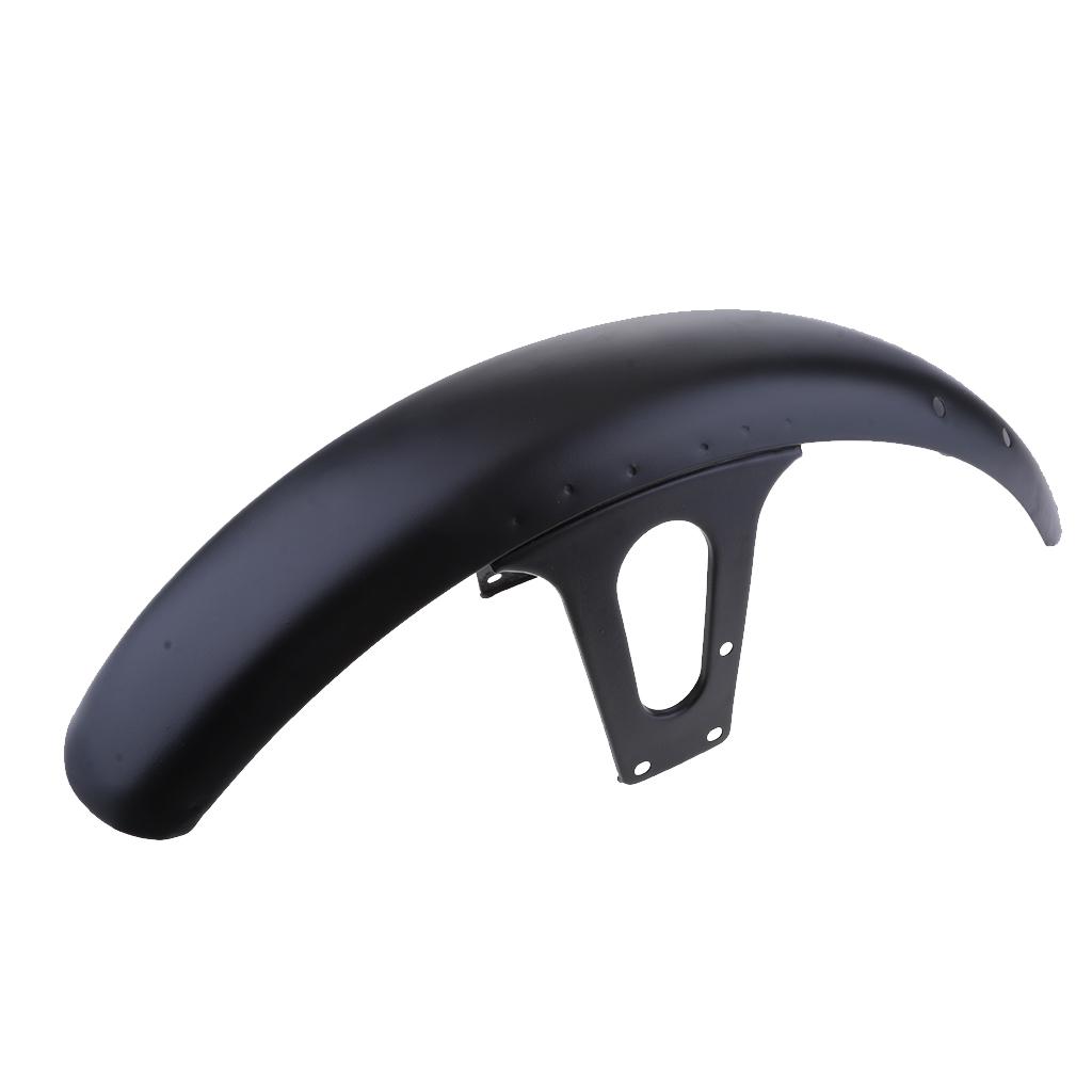 Xe Máy Trước Fender Chắn Bùn Bùn Bảo Vệ cho Xe Honda CM125 Đen