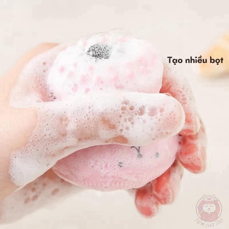 Cọ rửa mặt hình bạch tuộc tẩy tế bào chết mát xa da mặt bằng silicone y tế cao cấp