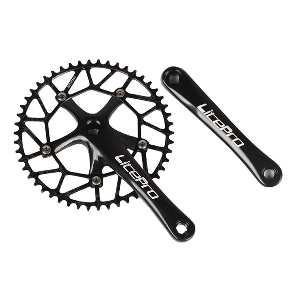 Bike 50-58T 9- Crankset 170mm Crankarms 130BCD Chainring