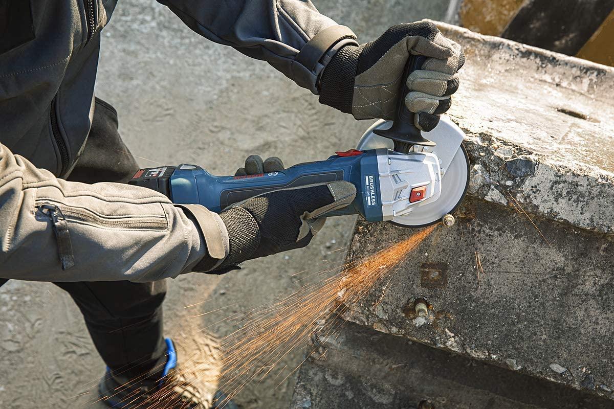 MÁY MÀI GÓC DÙNG PIN 18V 100 MM BOSCH GWS 180-LI - HÀNG CHÍNH HÃNG