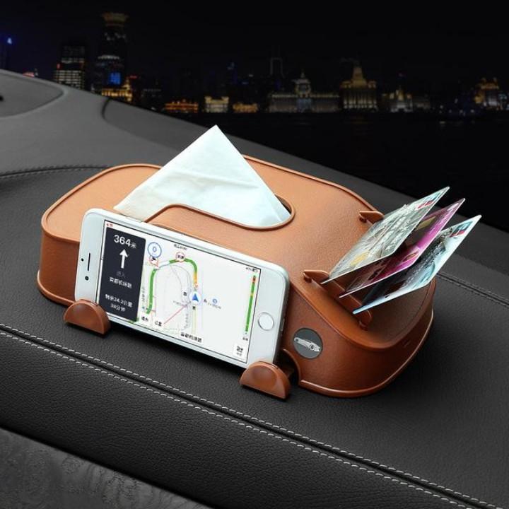 Hộp khăn giấy ô tô 4in1 ABS Holder