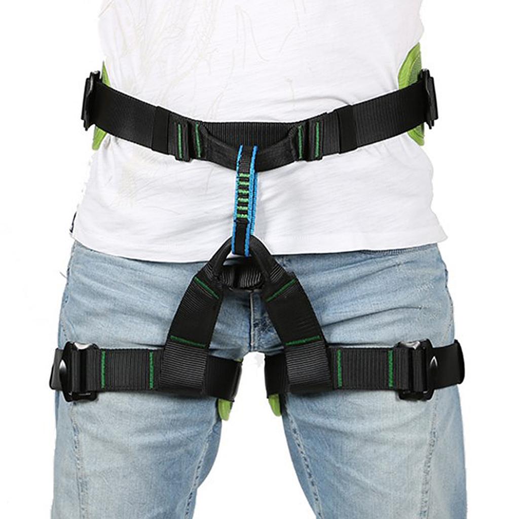 Outdoor Safety Harness Seat Sitting Bust Waist Belt Equipment for Tree Surgeon Arborist Rock Climbing - 4 Colors