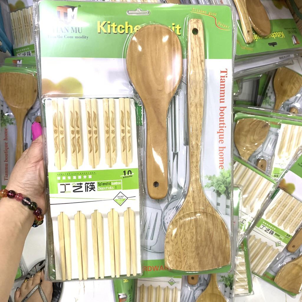 COMBO BỘ ĐŨA, SẠN, VÁ GỖ NHÀ BẾP TIỆN DỤNG