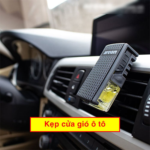Nước hoa kẹp cửa gió ô tô - Areon Sport Lux Romance