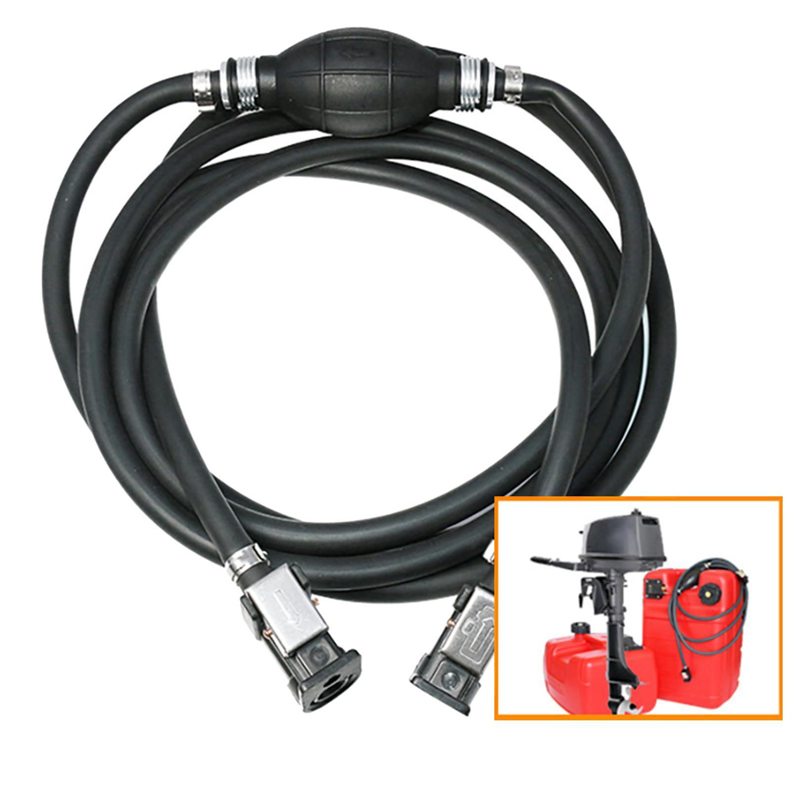 8mm Hand Pump 3.1M Spare Parts Boat Part Fuel Line Hose Assembly Fit for Yamaha Outboard