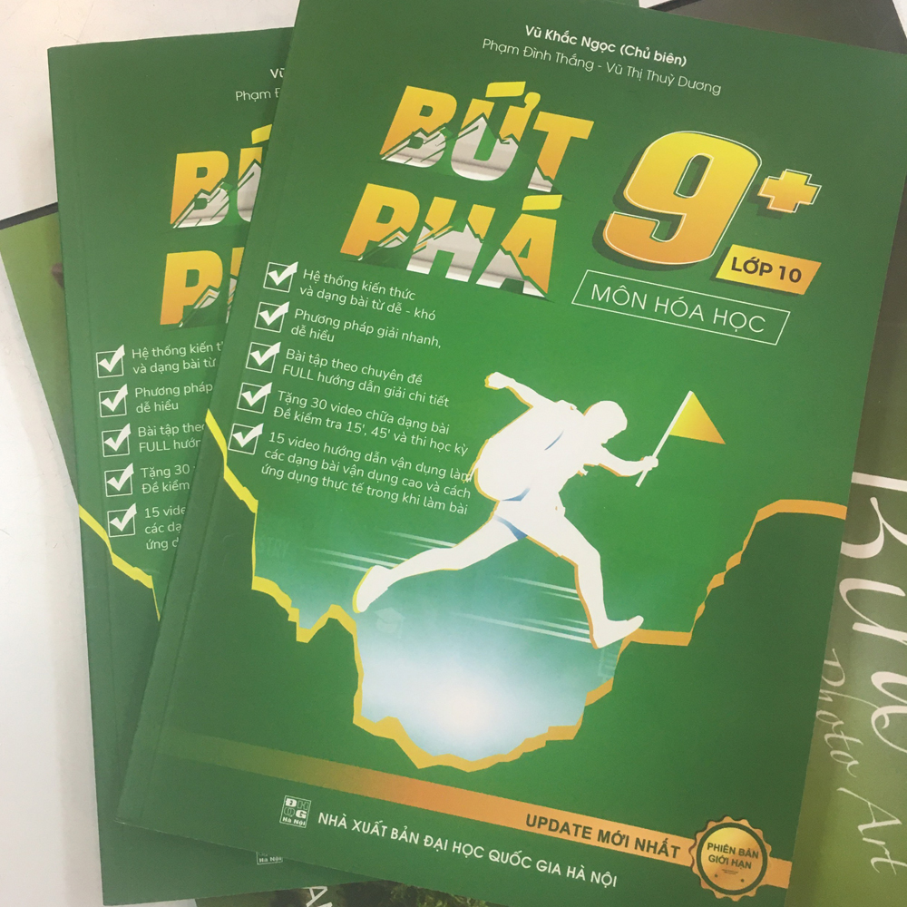 Sách Bứt phá 9+ môn Hóa học lớp 10