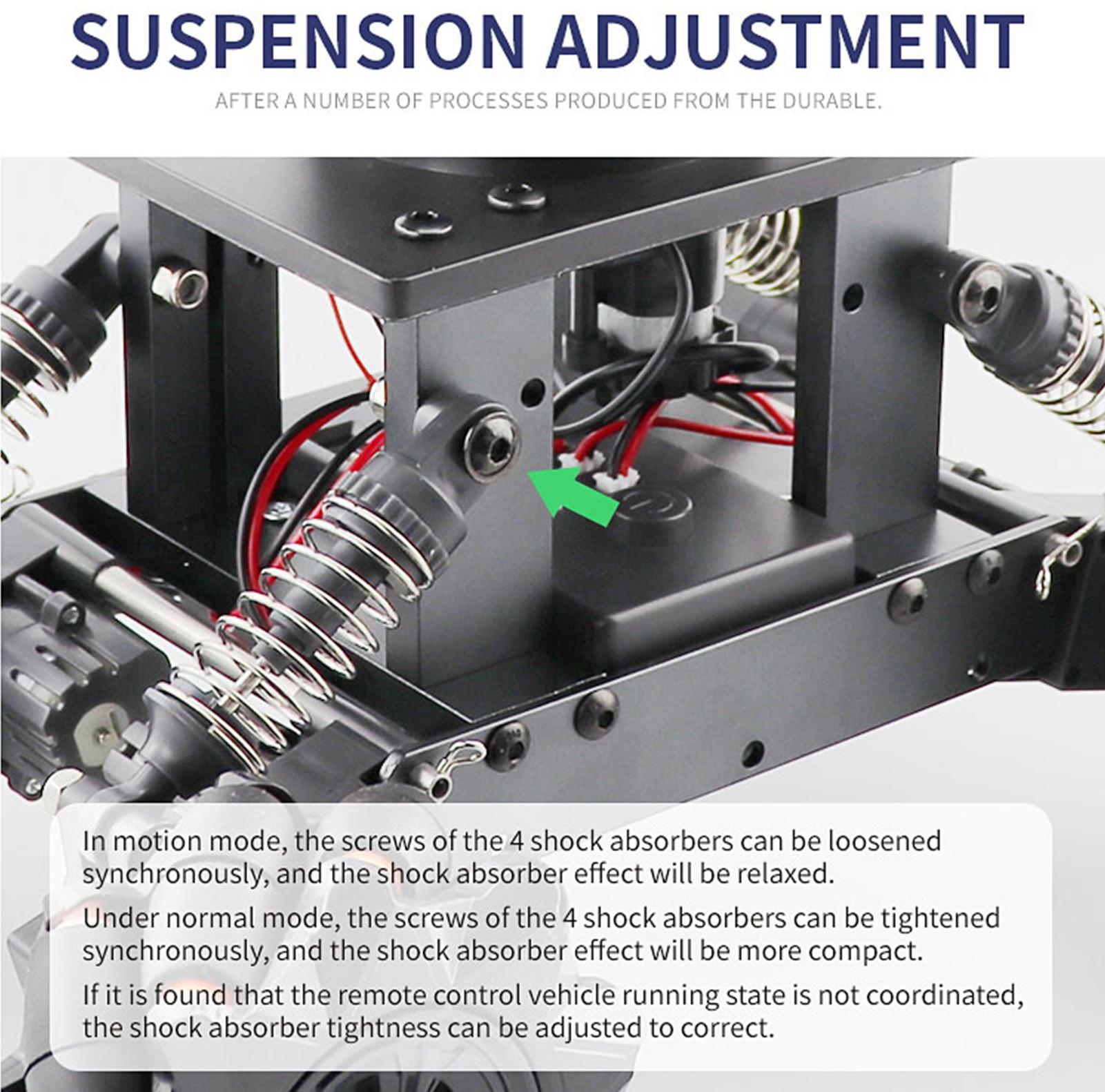 Đồ chơi xe tăng điều khiển từ xa JJ01 DIY 2.4GHz 14CH RC